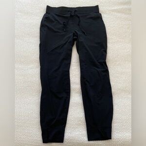 Women’s Eddie Bauer Departure Joggers Black Lightweight Athletic sz Small